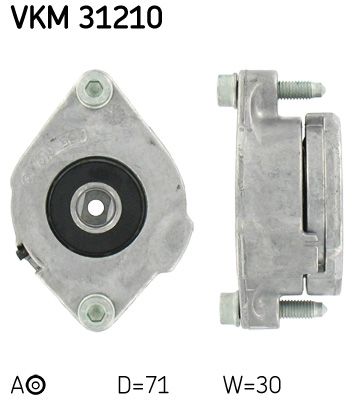 Obrázok Napínacia kladka rebrovaného klinového remeňa SKF  VKM31210